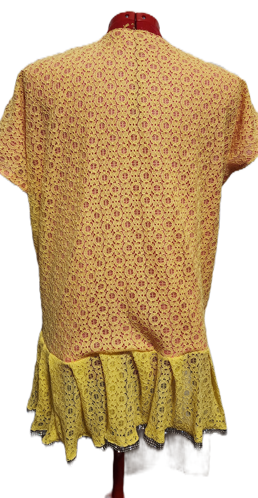 Rhinestones and lace